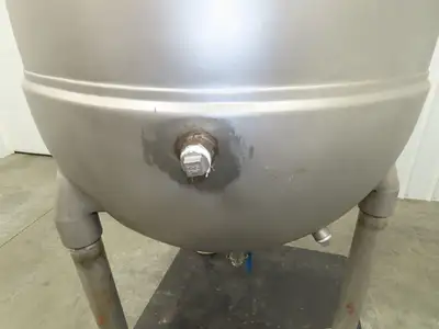 Groen Direct Steam Kettle 200 Gallon Food Grade Mixing Tank 1/3Hp Lightnin