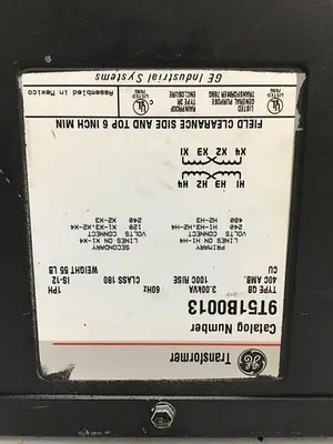 USED GENERAL ELECTRIC 9T51B0013