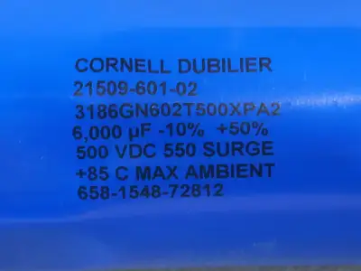 New | in-Stock CORNELL-DUBILIER 21509-601-02 Parts British Columbia CA | Lenmark #268757