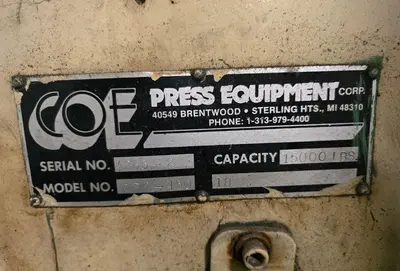 Used COE CPR-150 Uncoilers Ohio US | D & D Industries #1411839