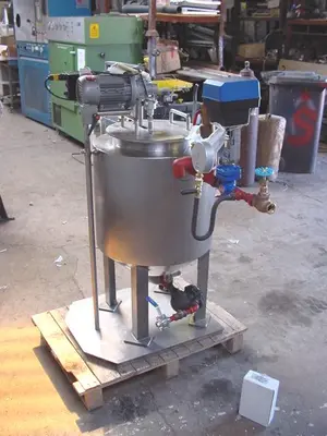 33 L S/S Jacketed Open Top Pan