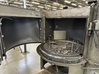 USED WHEELABRATOR MT1000 40" TURN TABLE