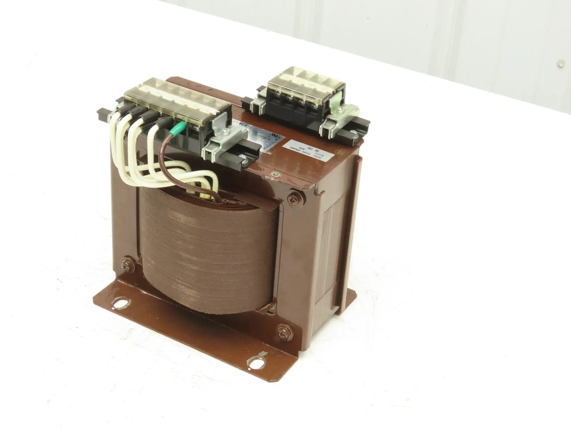 Nunome NESB1200CUL07502-10 Control Transformer 1.2kVA 1Ph Pri 220V Sec 120V