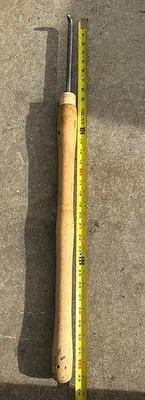 Metal Hook Tip Spinning Tool ~ 33" Length - 1" Reach ~ (5794)