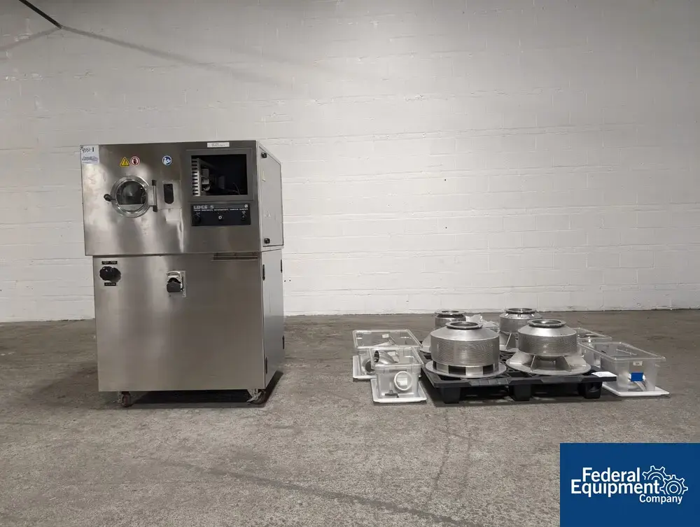 USED Vector Vector Coating Pan, LDCS-5, S/S