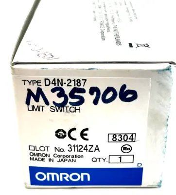 NEW OMRON D4N-2187 LIMIT SWITCH D4N2187