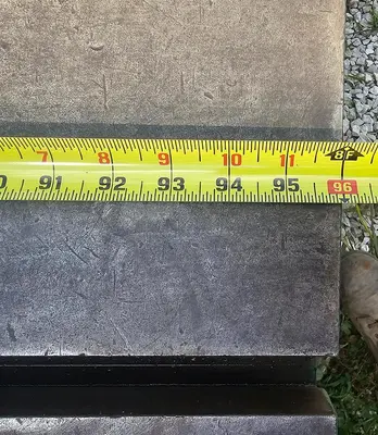 USED CINCINNATI-GILBERT 96" ROTARY AIR-LIFT TABLE