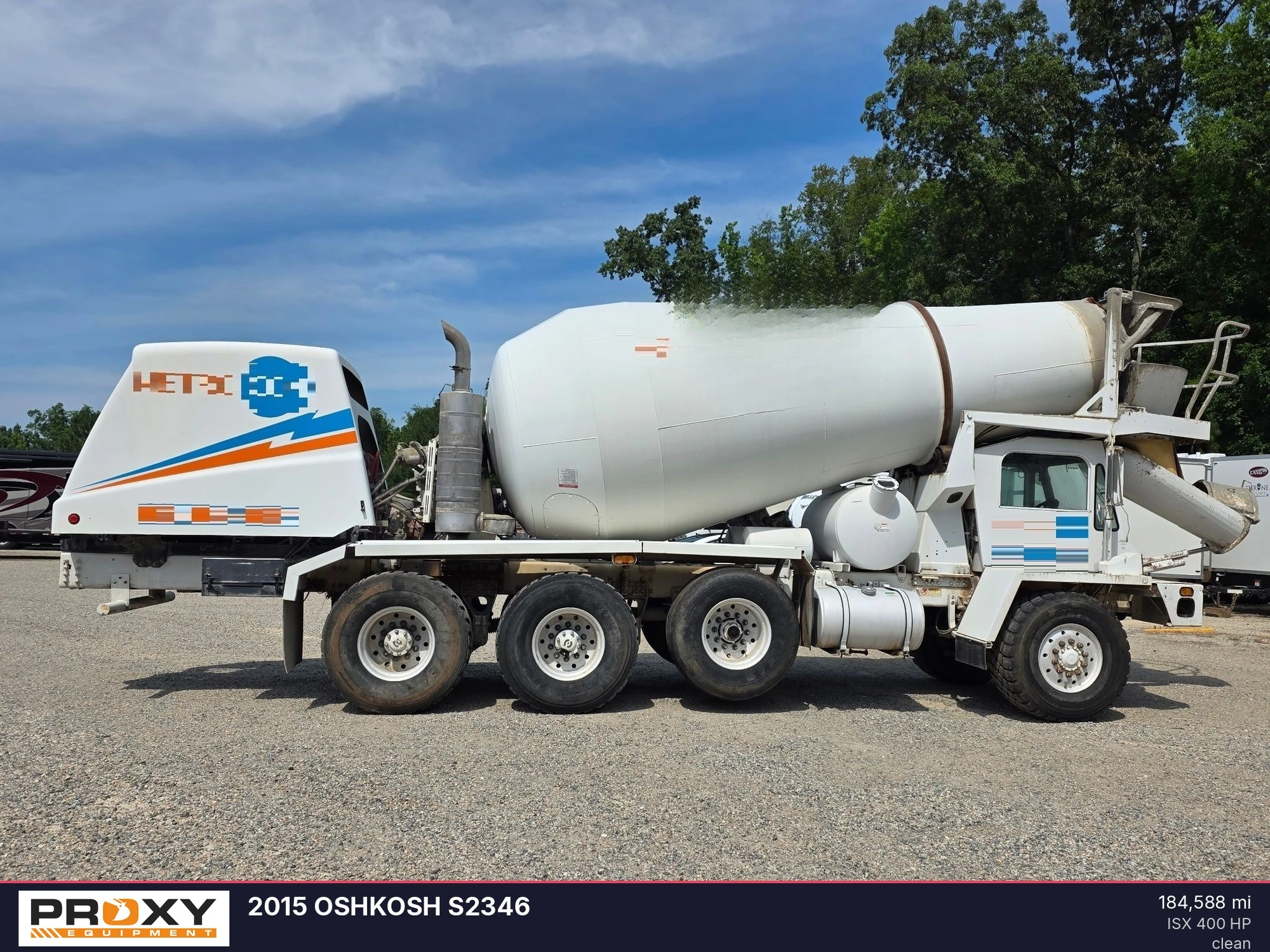 Used 2015 OSHKOSH S2346 Concrete Mixer Trucks Virginia US | Proxy Equipment #1426139