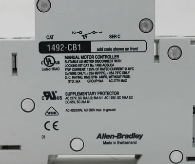 NEW ALLEN BRADLEY 1492-CB1 H060