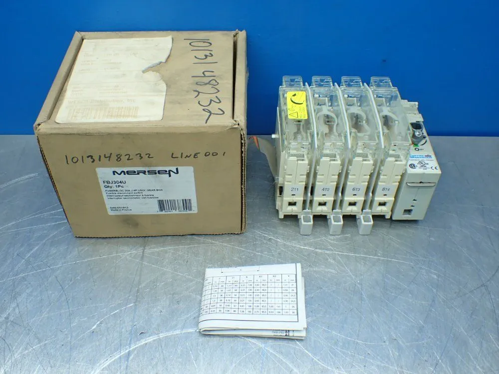 New | in-Stock MERSEN FBJ304U Disconnects Ohio US | HGR 24 #1006806