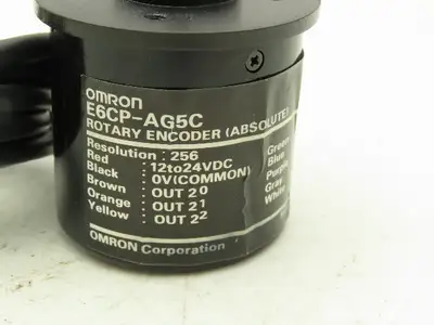 Omron E6CP-AG5C Rotary Absolute Encoder 6mm Shaft