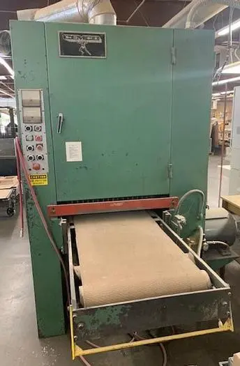 CEMCO 24 INCH, DOUBLE-HEAD WIDE-BELT SANDER