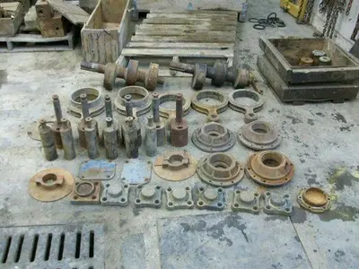 USED GARDNER DENVER PG-3 TRIPLEX MUD PUMP
