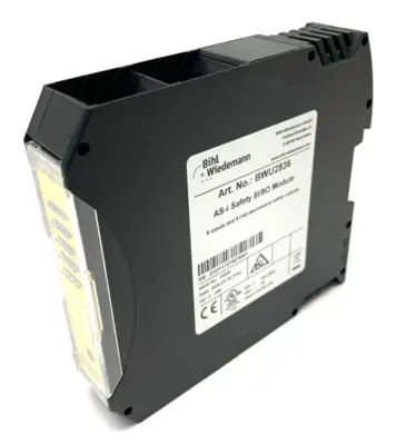USED BIHL+WIEDEMANN ASI SAFETY OUTPUT MODULE 19226