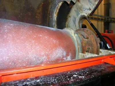 Noxon DC 20 decanter centrifuge, epoxy-coated CS.