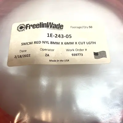 NEW FREELINWADE NYLON TUBING RED
