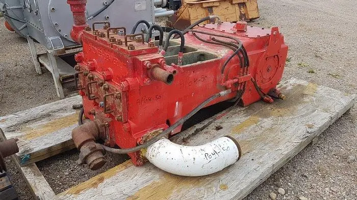 Used 2007 GARDNER DENVER THE 5.5" X 5" TRIPLEX MUD PUMP Pumps Saskatchewan CA | Chad Equipment #466881