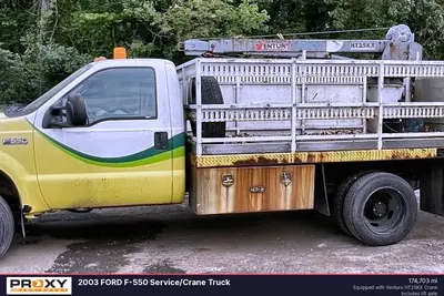 Used 2003 FORD F-550 SERVICE/CRANE TRUCK Service & Utility Trucks New Jersey US | Proxy Equipment #1384900