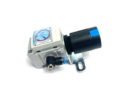 Used FESTO PRESSURE REGULATOR 1/4" PORTS Air Pressure Regulators | Maverick Industrial Sales #1109737