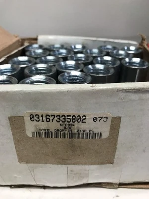 New! Steel Drop Ins 3/4" Zinc PL Qty 22 *Fast Shipping* Warranty!