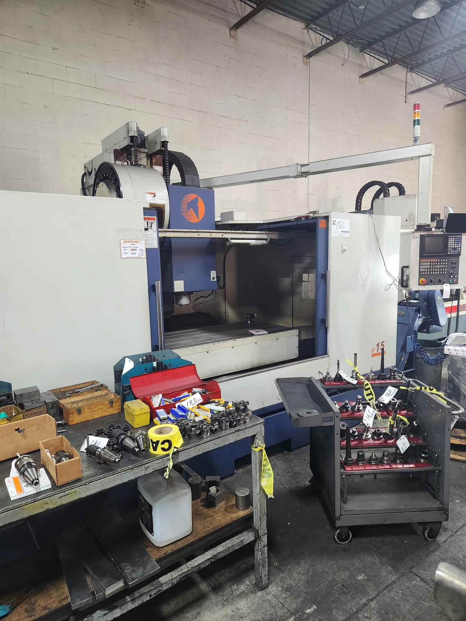 Used 2012 TAKUMI V15 Vertical Machining Centers Illinois US | 520 Machinery Sales LLC #1388536