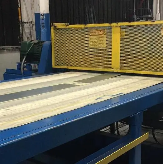 48" x .075" x 30,000 Lb. Rowe/Voss Cut to Length Line (Used)