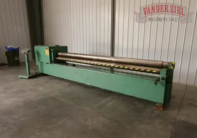 Used MONTGOMERY 14416H Plate Bending Rolls including Pinch Michigan US | Vander Ziel Machinery Sales #483022