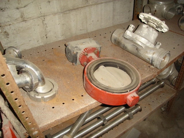150Mm Dia Vc Butterfly Valve Pneumatic