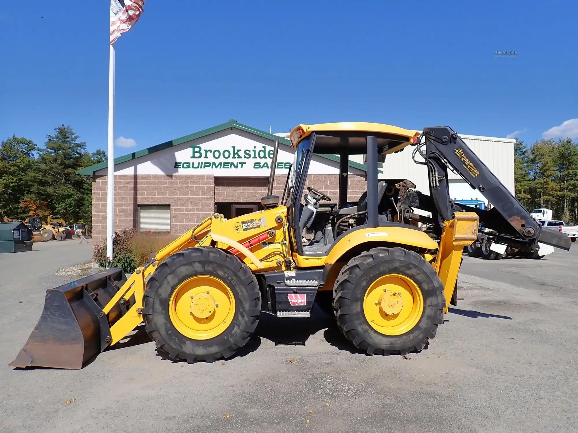 Used 2003 JCB 214S Backhoes Massachusetts US | Brookside Equipment Sales #1517762