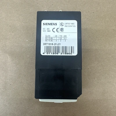 NEW Siemens 3RT1916-2FJ21