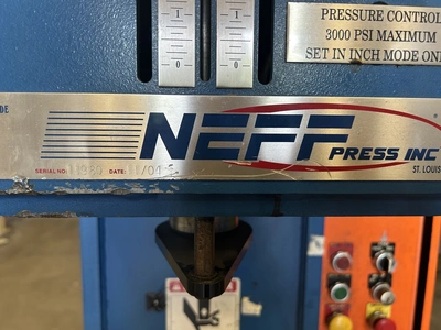 Used 2004 NEFF NEFF D15-5M PRESS C-Frame Presses Tennessee US | Alma Machinery #1327038