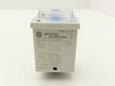 Allen Bradley 700-HR52TA17 Multi Function Timing Relay Ser D 5A 120/240VAC