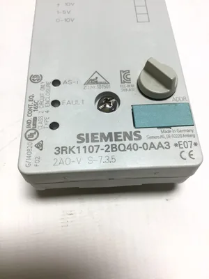 Siemens 3RK1107-2BQ40-0AA3 ASI Analog Output Module