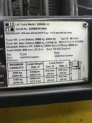 Used 2015 HYSTER E50XN Misc Forklifts Illinois US | Somerset Equipment Sales #1543053