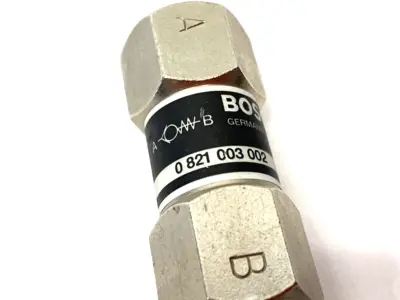 USED BOSCH AVENTICS NON-RETURN POPPET VALVE, SERIES NR01 1/4"