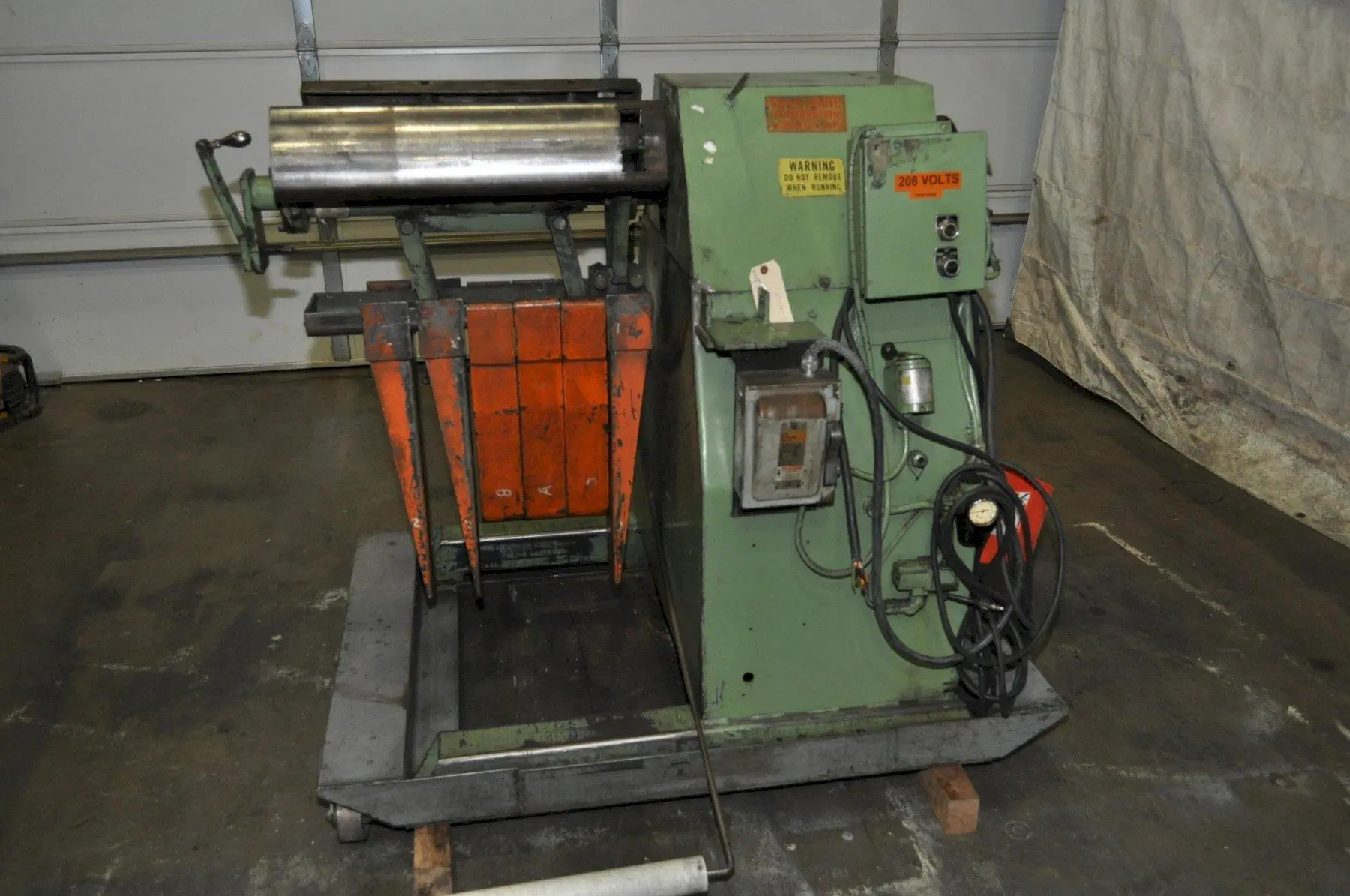 4000 LB X 26" FEEDLEASE UNCOILER