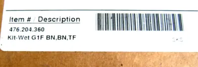NEW SANDPIPER 476.204.360 WET FLUID KIT 476204360