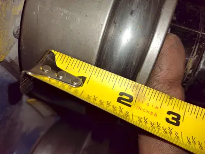 2.5" X 2.5" TAURING MODEL #BS50 POWERED ANGLE BENDING ROLL: YORBO #24869