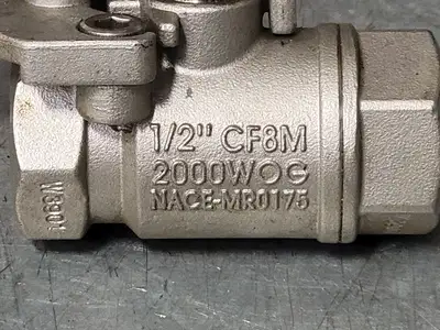 1/2" 2000 WOG Ball Valve