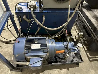 200 TON (2-3/8" TO 9-5/8") DIAMETER TRUE GRIT MODEL CT200 HYDRAULIC TUBE & PIPE PUSH POINTER / END FORMER/ SWAGING PRESS: STOCK #22399