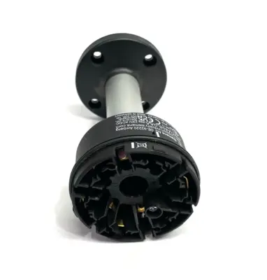 Used SIEMENS STACK LIGHT CONNECTION ELEMENT 70MM DIA. W/ 4" PIPE MOUNT Lighting | Maverick Industrial Sales #1101225