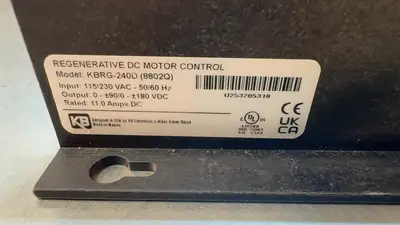 Used KB Electronics _UNKNOWN_ Speed Drives South Carolina US | Palmetto Automation #1510913