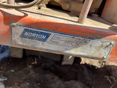 USED NORTON C13P18 CONCRETE SAW