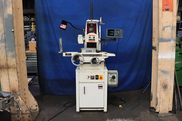 Used 2003 Harig 612, 2003, 2X DRO, EMC, CABLE DRIVE FOR TABLE Reciprocating Surface Grinders New Jersey US | Machinery Values #1285805
