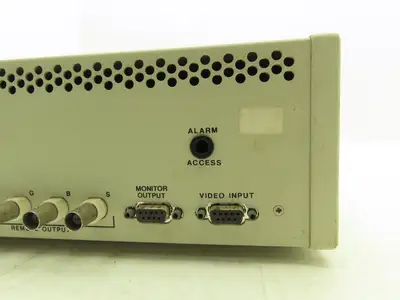 MeasureX 207693 Video Processing Unit Input Switch Inspection 110/220VAC