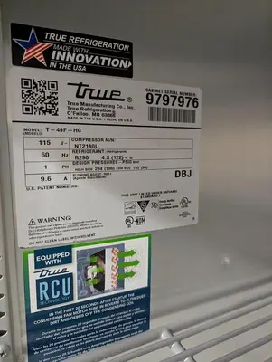 USED TRUE T-49F-HC