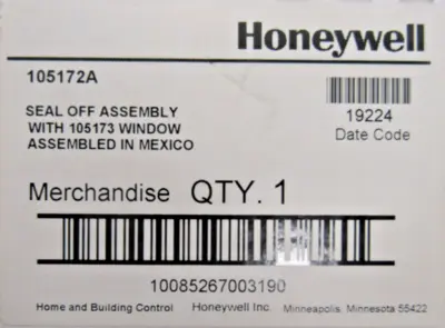 NEW LOT OF 5 HONEYWELL 105172A SEAL OFF ASSEMBLY