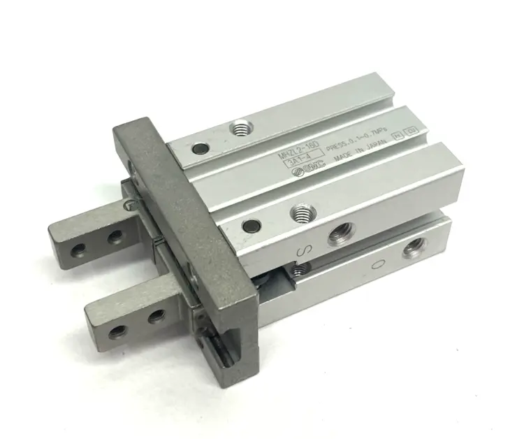 Used SMC Pneumatic Parallel Gripper, Long Stroke, 2-Finger, Double-Acting Pneumatic Cylinders Michigan US | Maverick Industrial Sales #1390662