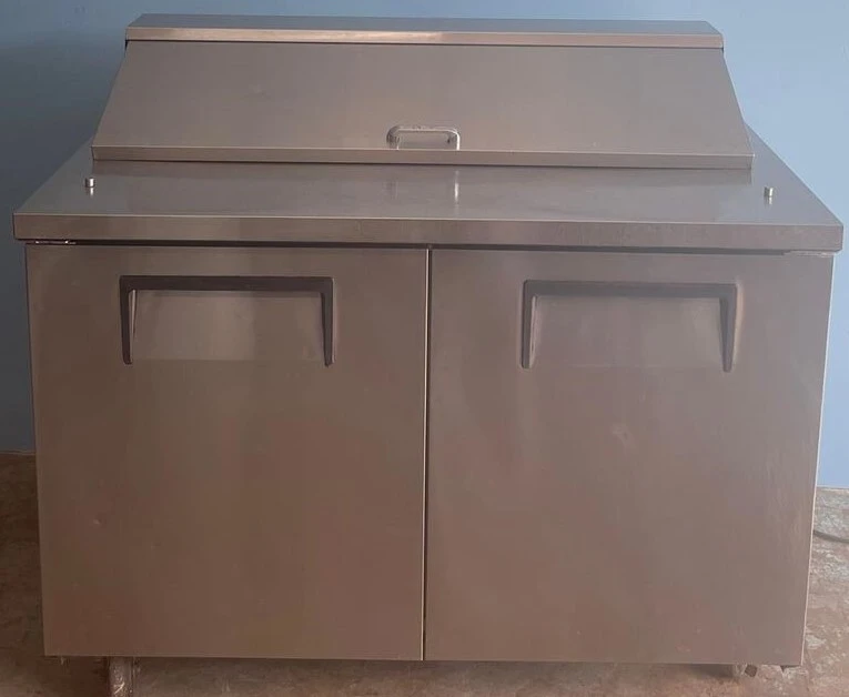 75-0339 True 48'' Self Contained Sandwich Prep Station Cooler TSSU-48-12-HC