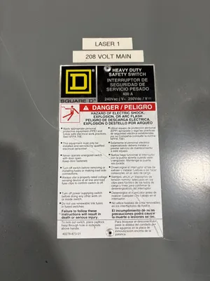 Used SQUARE D H325N Relays & Switches South Carolina US | ESS Industrial Equipment Sales #1228689